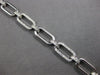 ESTATE WIDE & LONG 1.28CT DIAMOND 14K WHITE GOLD MULTI OVAL LINK TENNIS BRACELET