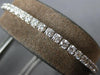 2.0CT DIAMOND 14KT WHITE GOLD 3D ROUND SEMI ETERNITY ADJUSTABLE TENNIS BRACELET