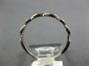 .09CT DIAMOND 14KT 2 TONE GOLD 3D 2MM MARQUISE SHAPE FILIGREE ANNIVERSARY RING