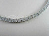 ANTIQUE 5.24CT 18KTW DIAMOND GRADUATING TENNIS NECKLACE