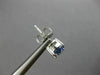 ESTATE 2.56CT DIAMOND & AAA TANZANITE 14KT WHITE GOLD 3D HANGING EARRINGS #20007