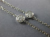 ESTATE 1.64CT DIAMOND 14KT WHITE GOLD 5 STONE DIAMOND BY THE YARD NECKLACE #380