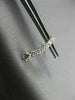 ESTATE .50CT DIAMOND 14KT YELLOW GOLD GRADUATING JOURNEY CURVE HANGING EARRINGS
