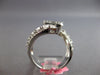EXTRA LARGE 1.85CT DIAMOND 18KT WHITE GOLD 3D MULTI SHAPE SQUARE ENGAGEMENT RING