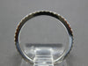 ESTATE .27CT DIAMOND 18KT WHITE GOLD 3D 1.5MM ETERNITY WEDDING ANNIVERSARY RING