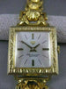 ANTIQUE WIDE 21K & 14K YELLOW GOLD JULES JERGENSON SWISS WATCH 18MM 7.75" #20176