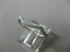 ESTATE WIDE .62CT DIAMOND 14KT WHITE GOLD SEMI MOUNT WEDDING ENGAGEMENT RING SET