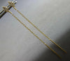 ESTATE .14CT DIAMOND 18KT YELLOW GOLD 3D GEOMETRICAL BAR FUN HANGING EARRINGS