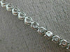 ANTIQUE 8.32CT DIAMOND & AAA SAPPHIRE 18KT WHITE GOLD MULTI DROP NECKLACE #385