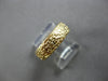 ANITQUE 14K YELLOW GOLD 3D HANDCRAFTED ETERNITY FILIGREE ANNIVERSARY RING #28208