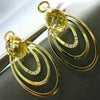 ESTATE 4.14CT DIAMOND & AAA CITRINE 14KT YELLOW GOLD MULTI OVAL CLIP ON EARRINGS