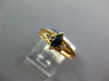.42CT DIAMOND & AAA SAPPHIRE 14KT YELLOW GOLD 3D MARQUISE STAR FRIENDSHIP RING