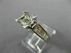 ESTATE 1.50CT DIAMOND 14KT WHITE GOLD CLASSIC 4 PRONG SEMI MOUNT ENGAGEMENT RING