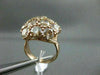 ANTIQUE LARGE 10.26CT OLD MINE FANCY YELLOW DIAMOND 14KT ROSE GOLD WIDE RING