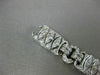 ANTIQUE LARGE 4.06CT DIAMOND PLATINUM 3D MARQUISE SHAPE OVAL TENNIS BRACELET