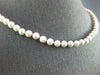 ESTATE 5mm AAA SOUTH SEA PEARL 14KT WHITE GOLD CLASSIC FILIGREE NECKLACE #22695