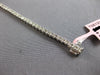 ESTATE 1.67CT DIAMOND 14KT WHITE GOLD 3D CLASSIC 2MM ROUND TENNIS BRACELET