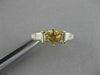 ESTATE 1.58CTW DIAMOND 18K YELLOW GOLD ENGAGEMENT RING SEMI MOUNT SETTING #20656