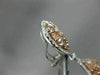 ESTATE LARGE 12.89CT WHITE & FANCY PINK DIAMOND 18KT WHITE & ROSE GOLD EARRINGS