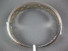 EXTRA LARGE 18.60CT WHITE & FANCY YELLOW DIAMOND 18KT WHITE GOLD BANGLE BRACELET
