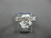 .85CT DIAMOND 14K WHITE GOLD PRINCESS 5 STONE INVISIBLE WEDDING ANNIVERSARY RING