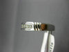 ESTATE WIDE .25CT DIAMOND 14KT WHITE GOLD 7 STONE WEDDING ANNIVERSARY RING #1198