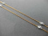 GIA 1.44CT FANCY PINK DIAMOND 18KT WHITE & ROSE GOLD FLOWER BY THE YARD NECKLACE