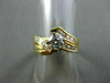 ESTATE .97CT DIAMOND 14K YELLOW GOLD WEDDING & ENGAGEMENT RING STUNNING!! #246