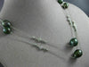 ESTATE LARGE & LONG .80CT DIAMOND & AAA TAHITIAN PEARL 14K WHITE GOLD NECKLACE