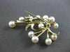 ESTATE LARGE 14KT YELLOW GOLD MIKIMOTO AAA SOUTH SEA PEARL BOW PIN BROOCH #23634