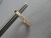 ESTATE .53CT DIAMOND 18KT ROSE GOLD 3D CLASSIC OVAL HUGGIE FUN HANGING EARRINGS