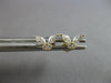 SMALL .31CT DIAMOND 14KT YELLOW GOLD 3D ROUND & MARQUISE BUTTERFLY STUD EARRINGS