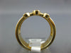 WIDE .44CT DIAMOND & AAA SAPPHIRE 14K YELLOW GOLD 3D MULTI BEZEL ETOILE FUN RING