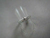 ANTIQUE 14K WHITE GOLD 6MM .91CT DIAMOND ENGAGEMENT RING SIMPLE & BEAUTIFUL!!!!