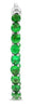2.80CT AAA TSAVORITE 14KT WHITE GOLD 3D INSIDE OUT LUCIDA HOOP HANGING EARRINGS