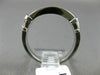 ESTATE 1.29CT PRINCESS & BAGUETTE DIAMOND 14KT WHITE GOLD ANNIVERSARY RING #1213