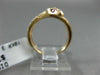 ESTATE .43CT DIAMOND & AAA RUBY 18KT ROSE GOLD 3D HANDCRAFTED ETOILE SNAKE RING
