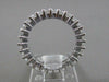 ESTATE 1.25CTW DIAMOND SHARE PRONG ETERNITY ANNIVERSARY 14KT W GOLD RING #20908