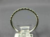 ESTATE .35CT DIAMOND 14KT WHITE GOLD SEMI ETERNITY COMFORT FIT ANNIVERSARY RING