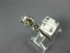 ANTIQUE .54CT DIAMOND 14KT WHITE GOLD 3 STONE SEMI MOUNT ENGAGEMENT RING #22415