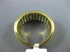 ESTATE WIDE 3.30CT PRINCESS CUT DIAMOND 18KT YELLOW GOLD ANNIVERSARY RING #21678