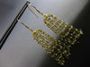 ANTIQUE LARGE AAA SOUTH SEA PEARL 18KT YELLOW GOLD 3D CHANDELIER EARRINGS #27554