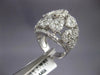 EXTRA LARGE 6.23CT DIAMOND 18KT WHITE GOLD MARQUISE & PEAR SHAPE COCKTAIL RING