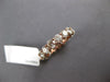 LARGE 3.50CT DIAMOND 18KT ROSE GOLD ROUND ETERNITY SHARE PRONG ANNIVERSARY RING