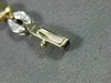 ESTATE WIDE 1.20CT DIAMOND 14KT WHITE & YELLOW GOLD OVAL TENNIS BRACELET #11318