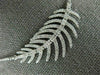ESTATE LARGE & LONG .60CT DIAMOND 18KT WHITE GOLD 3D CLASSIC MULTI LEAF NECKLACE