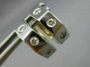ESTATE .25CT DIAMOND 14K WHITE & YELLOW GOLD CLASSIC HUGGIE HOOP EARRINGS #6236