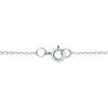 .50CT BLUE DIAMOND 14KT WHITE GOLD 3D GRADUATING JOURNEY LOVE FLOATING PENDANT