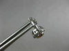 ESTATE 2.33CT DIAMOND & YELLOW SAPPHIRE 14KT WHITE GOLD OVAL LEVERBACK EARRINGS