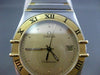 OMEGA CONSTELLATION 18KT YELLOW GOLD & STAINLESS STEEL MENS WATCH AMAZING #2013